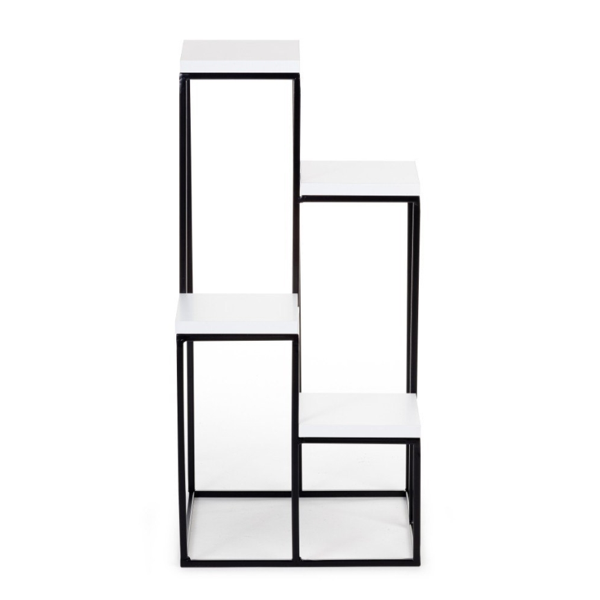 Suporte para plantas KASKADA 70x34 preto/branco