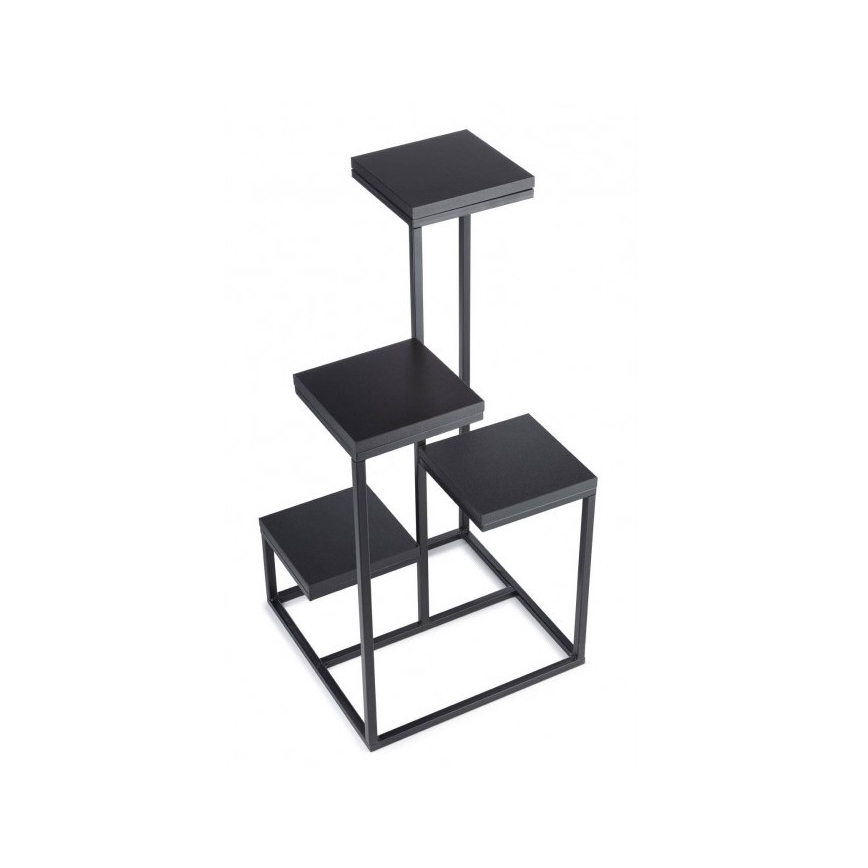 Suporte para plantas KASKADA 79x40 preto