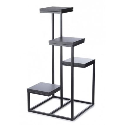 Suporte para plantas KASKADA 79x40 preto