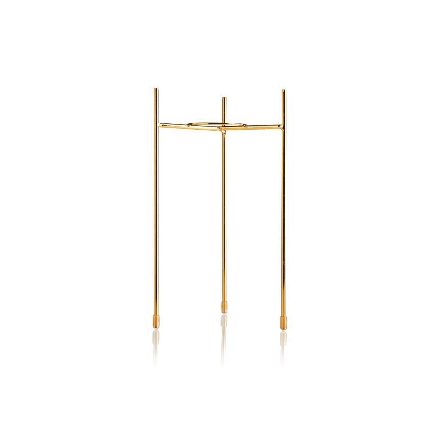 Suporte para flores NILA 28x11 cm preto/dourado