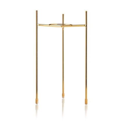 Suporte para flores NILA 32,5x13 cm preto/dourado