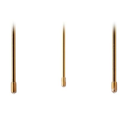 Suporte para flores NILA 32,5x13 cm verde/dourado