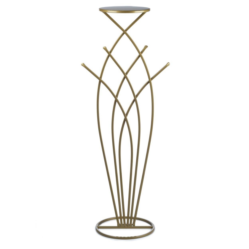 Suporte para flores SWAN 100x22,5 cm dourado