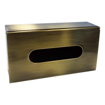 Suporte para lenços 25x13 cm, bronze
