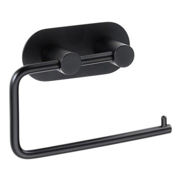 Suporte para papel 14,5x10 cm inox/preto