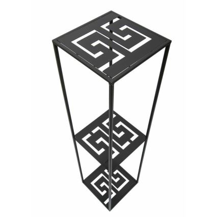 Suporte para plantas 100x24 cm preto