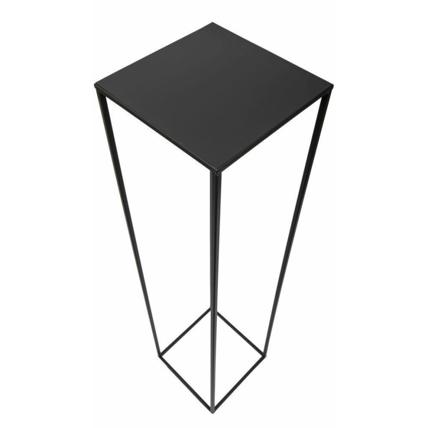 Suporte para plantas 100x24 cm preto