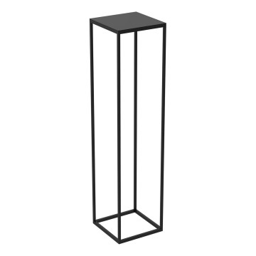 Suporte para plantas 100x24 cm preto