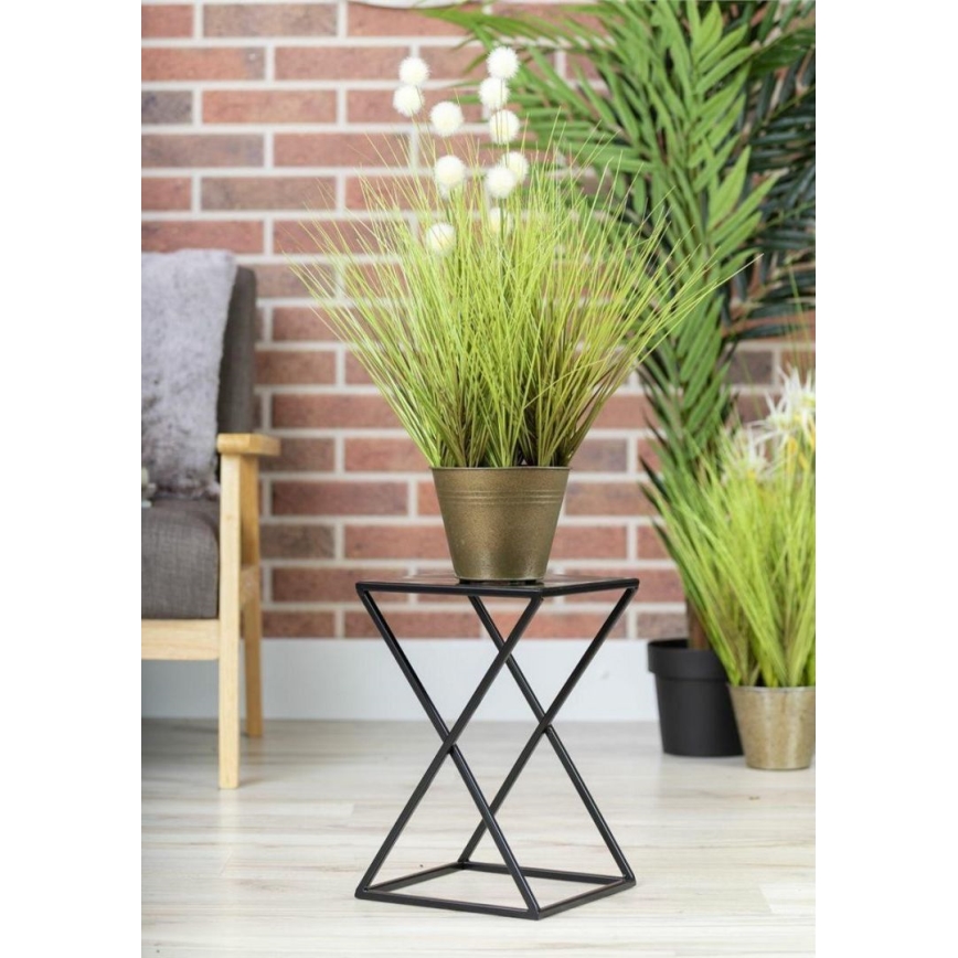 Suporte para plantas 40x24 preto