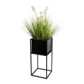 Suporte para plantas 50x24 cm preto