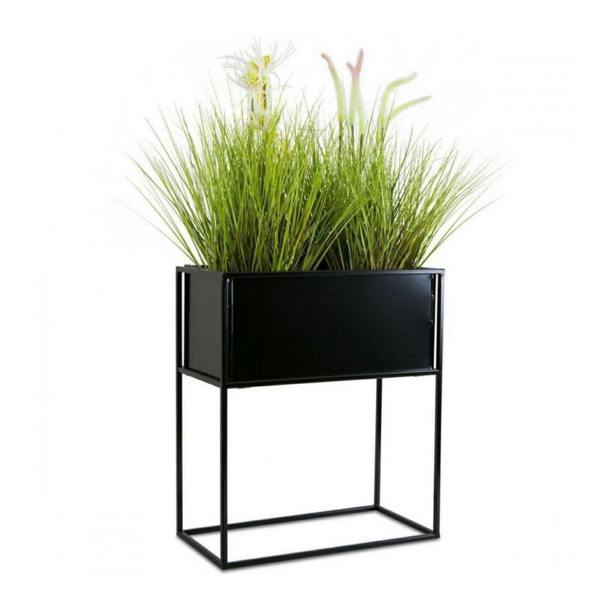Suporte para plantas 50x44 cm preto