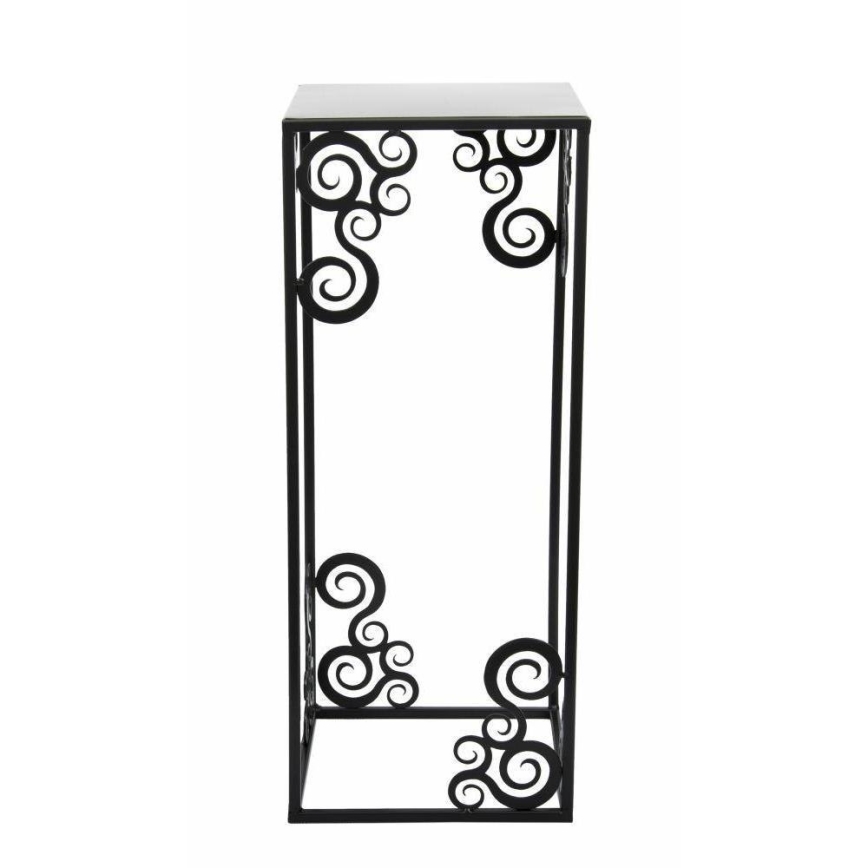 Suporte para plantas 60x24 cm preto