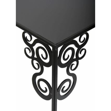 Suporte para plantas 60x24 cm preto