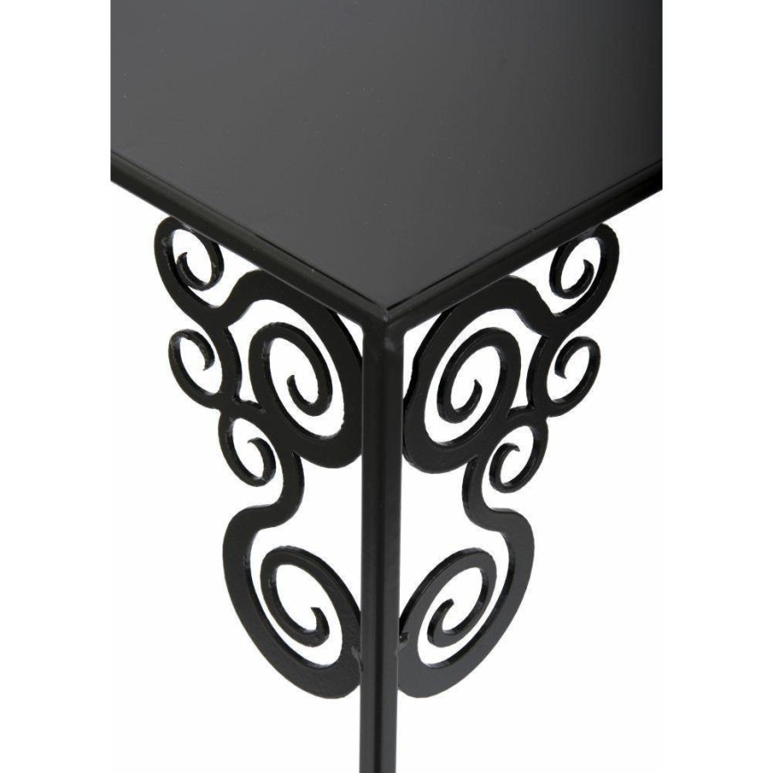 Suporte para plantas 60x24 cm preto