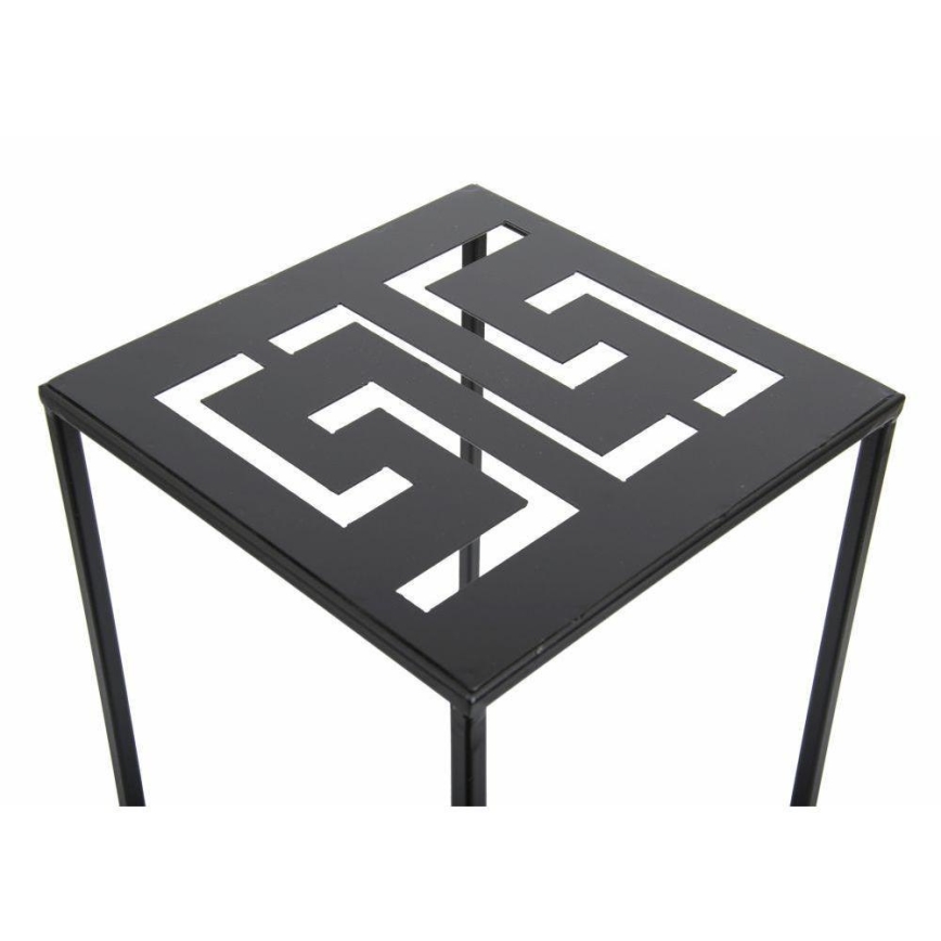 Suporte para plantas 60x24 cm preto