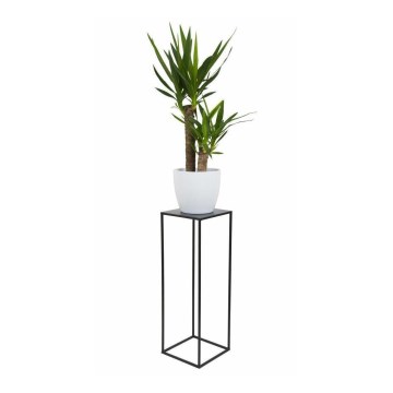 Suporte para plantas 70x24 cm preto