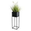 Suporte para plantas 70x24 cm preto