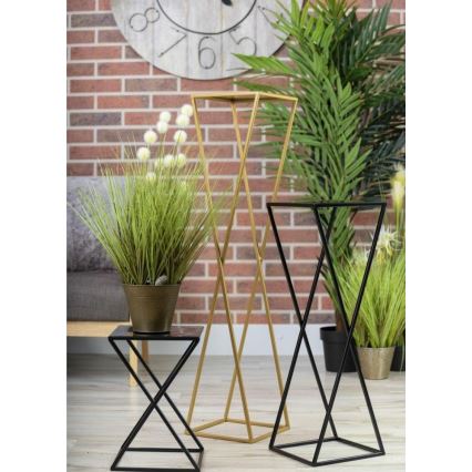 Suporte para plantas 70x24 preto