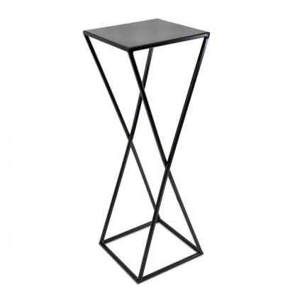 Suporte para plantas 70x24 preto