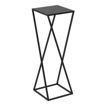 Suporte para plantas 70x24 cm preto