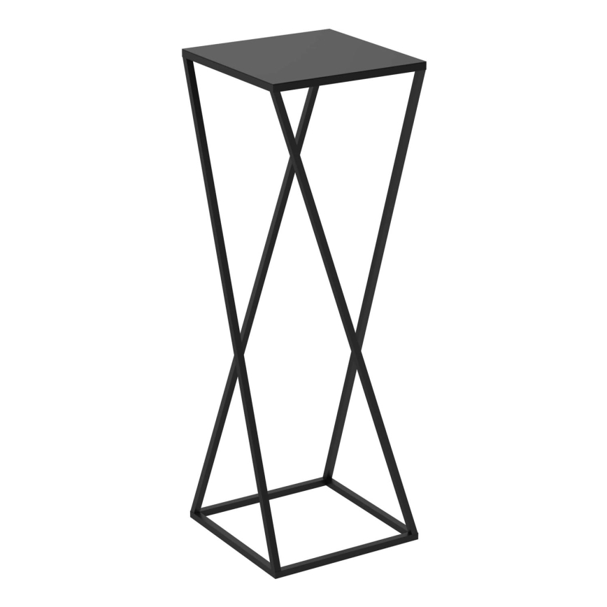 Suporte para plantas 70x24 cm preto