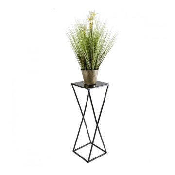 Suporte para plantas 70x24 preto