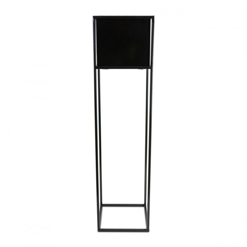 Suporte para plantas 90x24 cm preto
