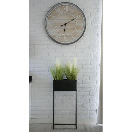 Suporte para plantas 90x44 cm preto