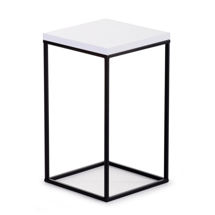 Suporte para plantas BASICLOFT 40x24 branco/preto