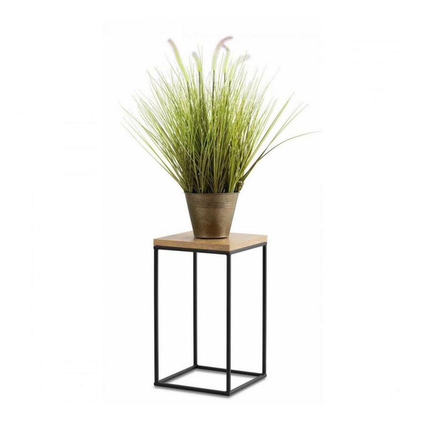 Suporte para plantas BASICLOFT 40x24 preto/marrom