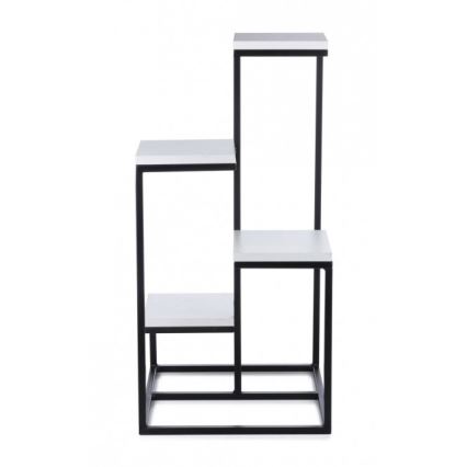 Suporte para plantas KASKADA 79x40 preto/branco