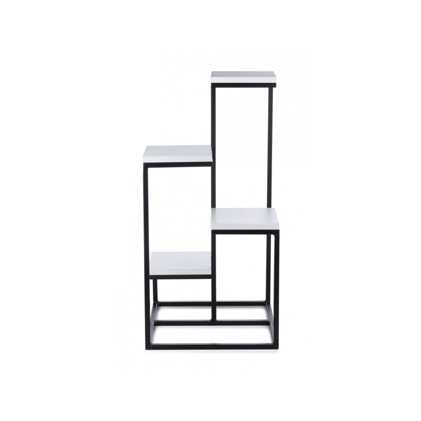 Suporte para plantas KASKADA 79x40 preto/branco