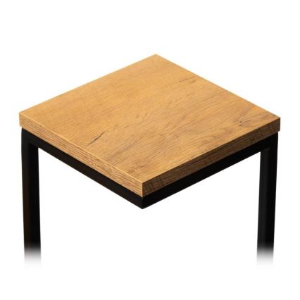 Suporte para plantas KASKADA 79x40 preto/marrom