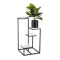 Suporte para plantas KASKADA 79x40 preto/branco