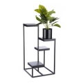 Suporte para plantas KASKADA 79x40 preto
