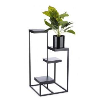 Suporte para plantas KASKADA 79x40 preto