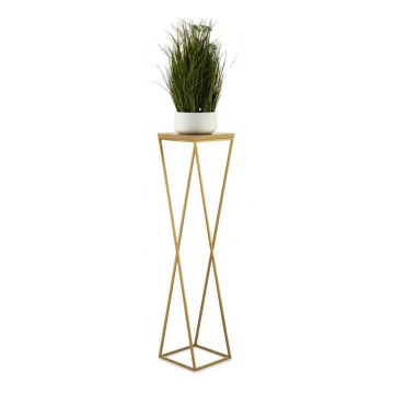 Suporte para plantas LOFT 100x24 cm dourado/marrom