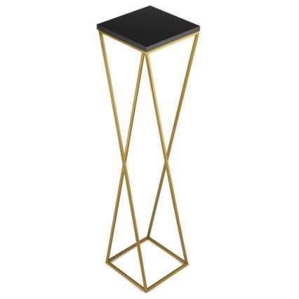 Suporte para plantas LOFT 100x24 cm dourado/preto