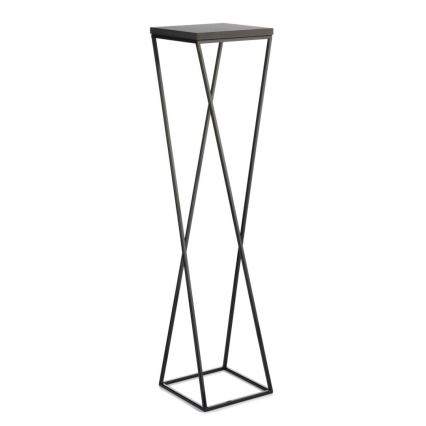 Suporte para plantas LOFT 100x24 cm preto