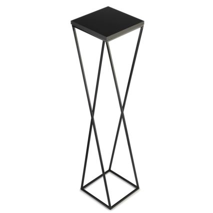 Suporte para plantas LOFT 100x24 cm preto