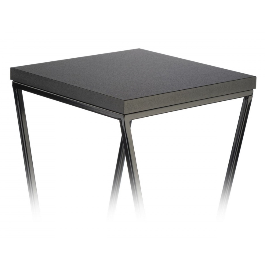 Suporte para plantas LOFT 100x24 cm preto