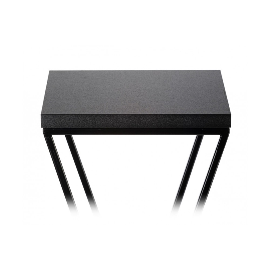 Suporte para plantas LOFT 100x24 cm preto