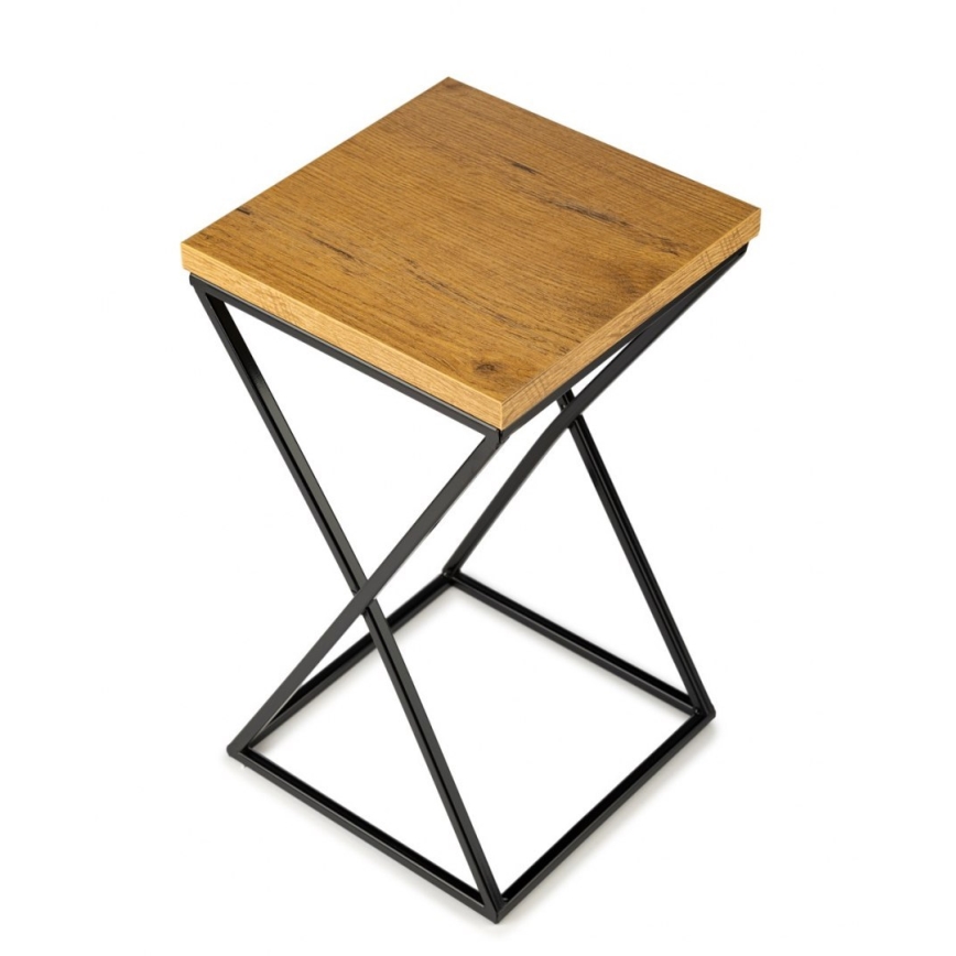 Suporte para plantas LOFT 40x24 cm preto/marrom