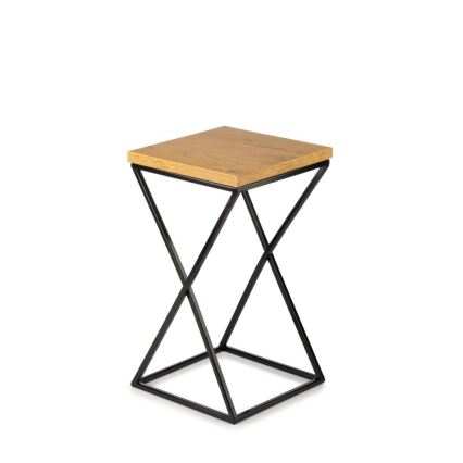 Suporte para plantas LOFT 40x24 cm preto/marrom