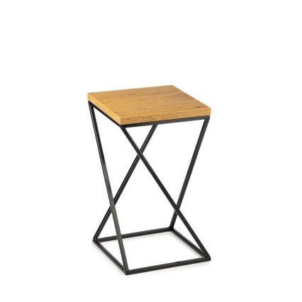 Suporte para plantas LOFT 40x24 cm preto/marrom