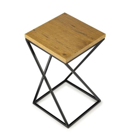 Suporte para plantas LOFT 40x24 cm preto/marrom