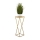 Suporte para plantas LOFT 70x24 cm dourado/marrom