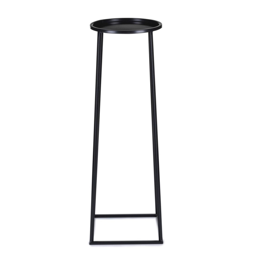 Suporte para plantas LOFT 70x24 cm preto