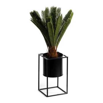 Suporte para plantas RING 40x23 cm preto