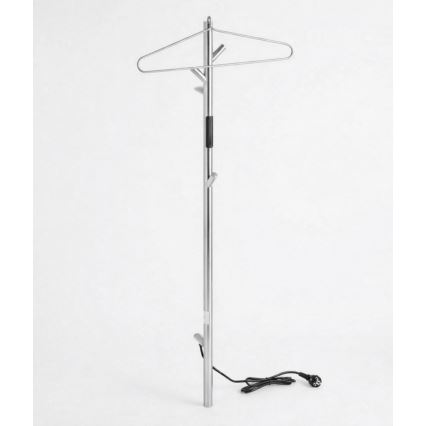 Suporte para secador elétrico de toalhas 45 x 12,2 cm, aço inoxidável